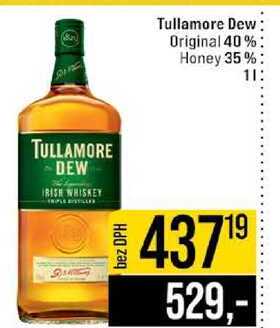 Tullamore Dew Original 40% Honey 35% 1l