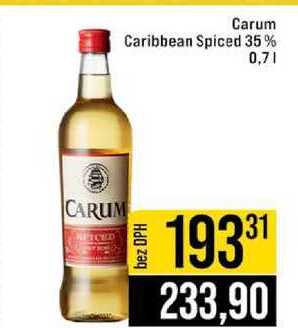 Carum Caribbean Spiced 35% 0,7l