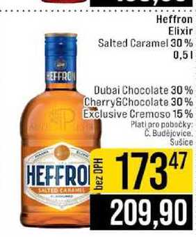Heffron Elixir Salted Caramel 30% 0,5l