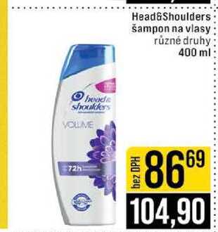 Head&Shoulders šampon na vlasy různé druhy 400 ml