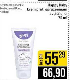 Happy Baby krém proti opruzeninám zvláčňující 75 ml 