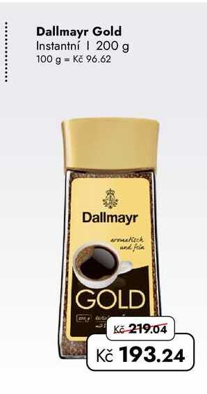 Dallmayr Gold Instantní 200 g  
