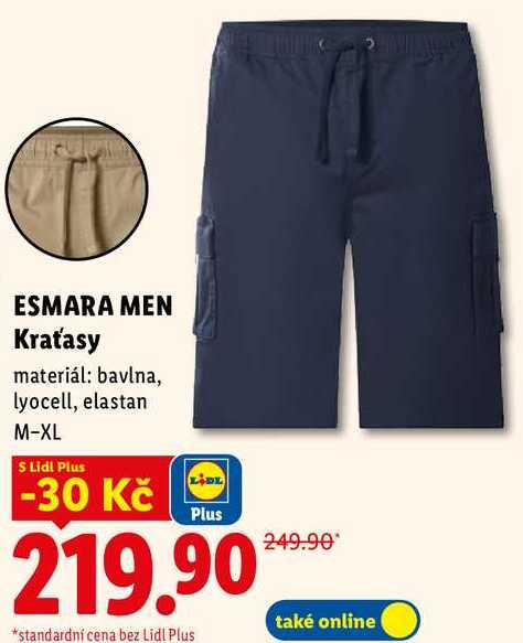 ESMARA MEN Kraťasy 