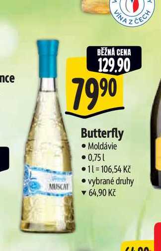 Butterfly 0,75 l