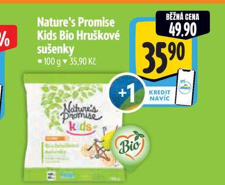 Nature's Promise Kids Bio Hruškové sušenky 100 g