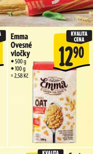 Emma Ovesné vločky  500 g 