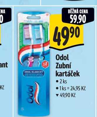 Odol Zubní kartáček 2 ks