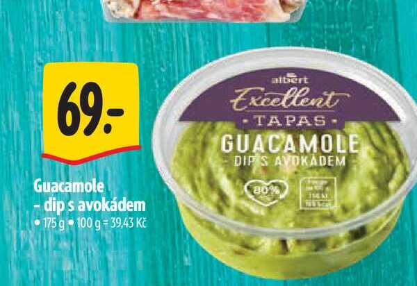 Guacamole dip s avokádem 175 g