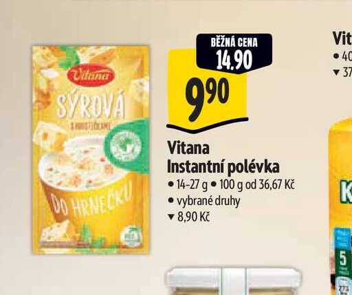   Vitana Instantní polévka 14-27 g 