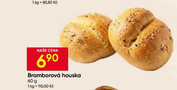 Bramborová houska 60 g 