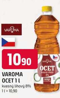 VAROMA OCET 1l kvasný lihový 8% 
