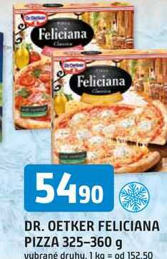 DR. OETKER FELICIANA PIZZA 325-360 g