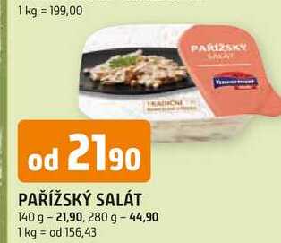 PAŘÍŽSKÝ SALÁT 140 g