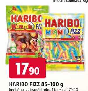 HARIBO FIZZ 85-100 g 