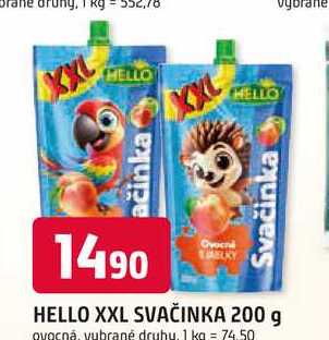 HELLO XXL SVAČINKA 200 g
