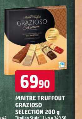 MAITRE TRUFFOUT GRAZIOSO SELECTION 200 g