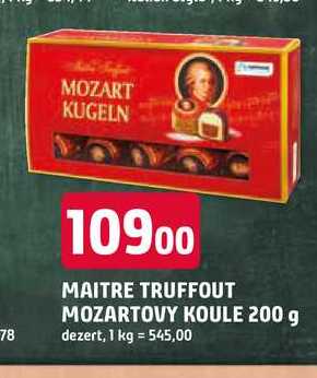 MAITRE TRUFFOUT MOZARTOVY KOULE 200 g