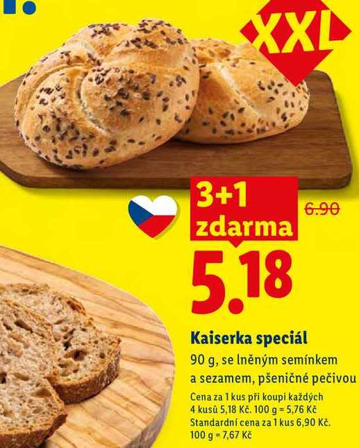 Kaiserka speciál, 90 g