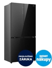 Americká lednice Hisense RQ768N4GBE černá