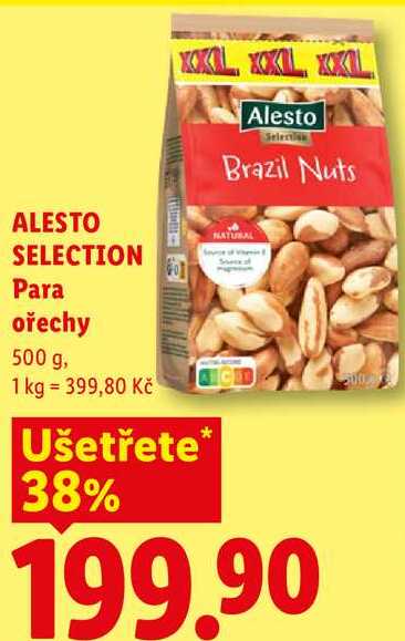 ALESTO SELECTION Para ořechy, 500 g