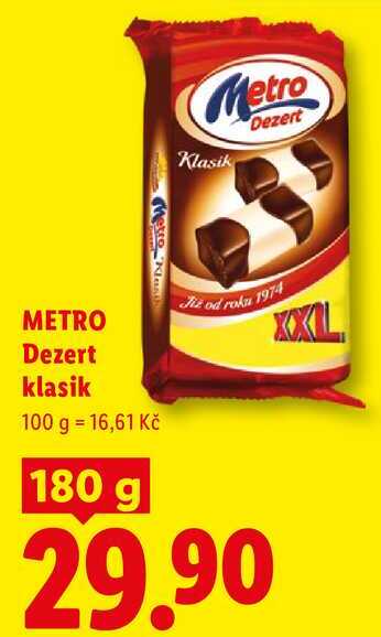 METRO Dezert klasik, 180 g