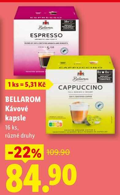 BELLAROM Κáνονé kapsle, 16 ks