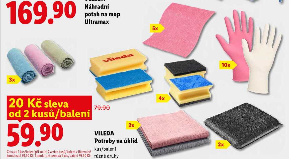 VILEDA Potřeby na úklid
