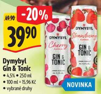 Dynybyl Gin & Tonic, 250 ml