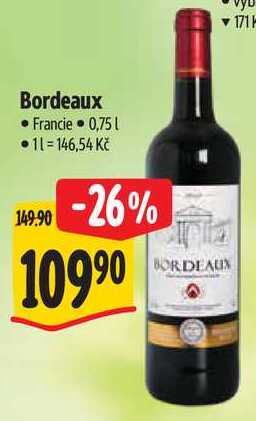 Bordeaux, 0,75 l