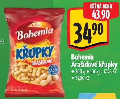 Bohemia Arašídové křupky, 200 g