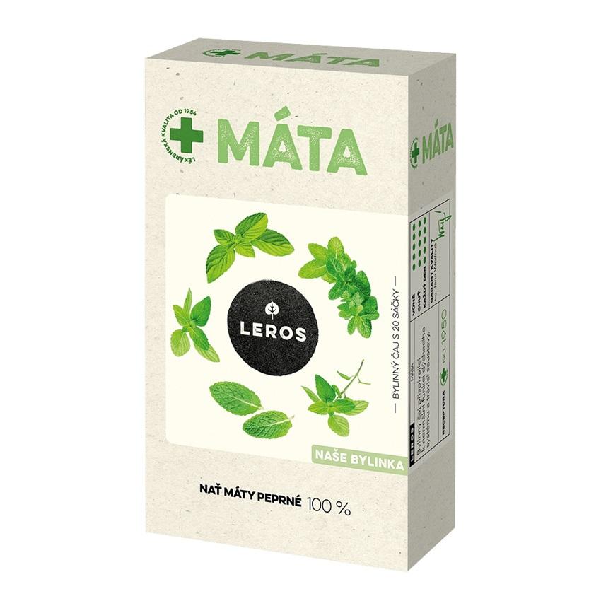 Leros Máta bylinný čaj 20x1.5g