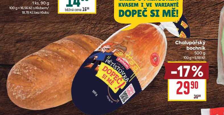 Chalupářský bochník 500 g