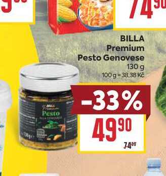 BILLA Premium Pesto Genovese 130 g 
