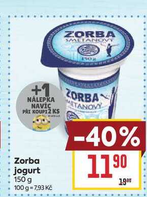 Zorba jogurt 150 g