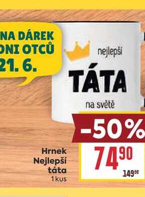 Hrnek Nejlepší táta 1 kus
