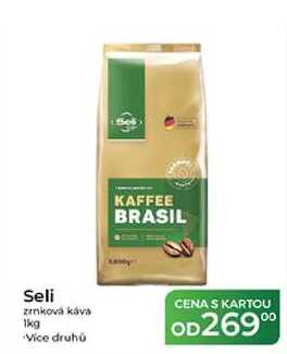 Seli zrnková káva 1kg  