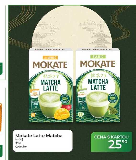 Mokate Latte Matcha nápoj 84 g