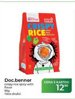 Doc.benner crispy rice spicy with flavor 50 g