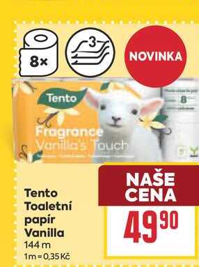 Tento Toaletní papír Vanilla 144 m