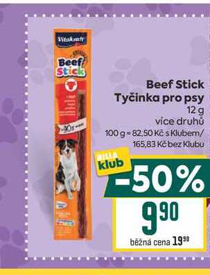 Beef Stick Tyčinka pro psy 12 g