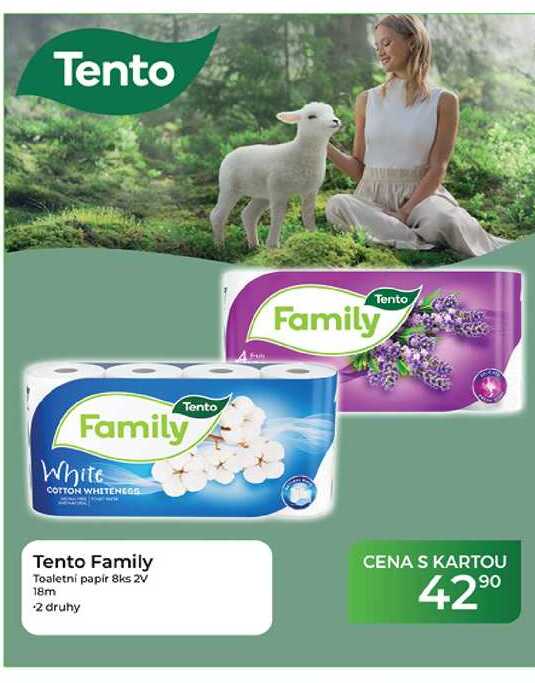 Tento Family Toaletni papir 8ks 2V 18m 