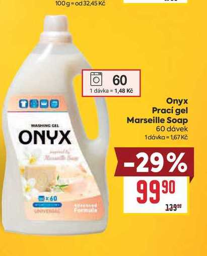 Onyx Prací gel Marseille Soap 60 dávek