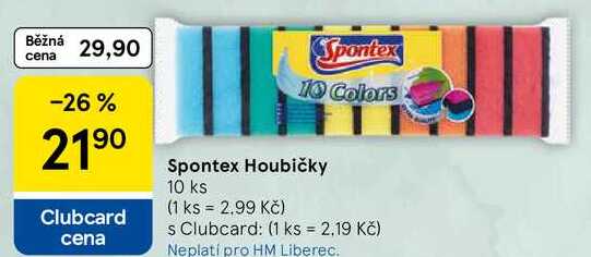 Spontex Houbičky, 10 ks