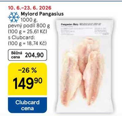 Mylord Pangasius, 1000 g. pevný podíl 800 g
