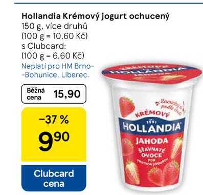 Hollandia Krémový jogurt ochucený, 150 g, více druhů