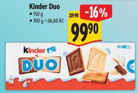 Kinder Duo, 150 g 