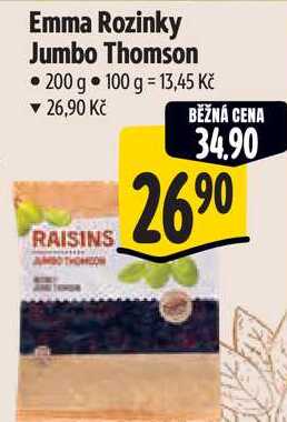 Emma Rozinky Jumbo Thomson, 200 g