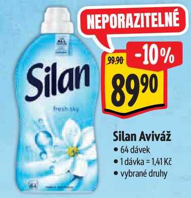 Silan Aviváž, 64 dávek