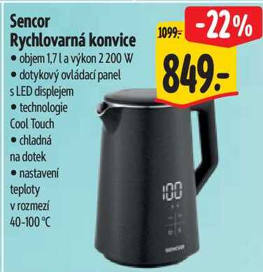 Sencor Rychlovarná konvice 