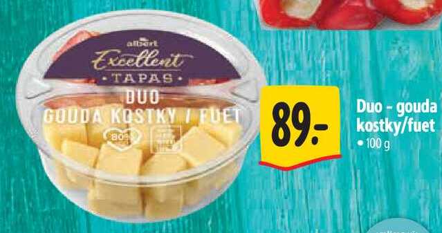 Duo-gouda kostky/fuet, 100 g